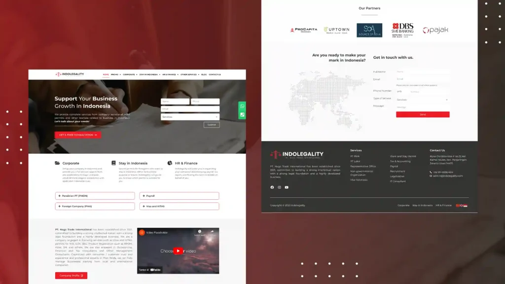 EDS Portfolio Website Indolegality 1