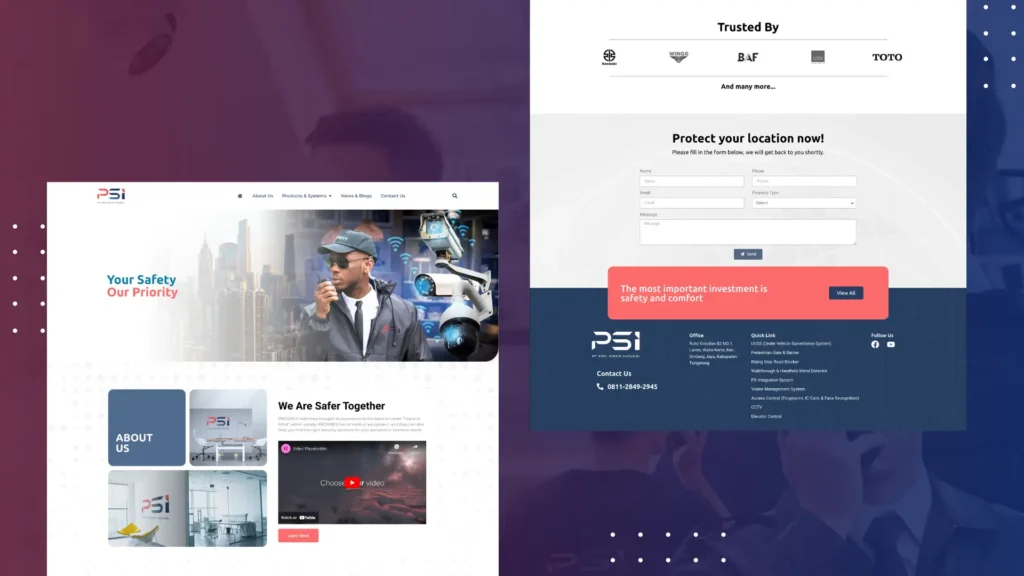 EDS Portfolio Website Prosiber 2
