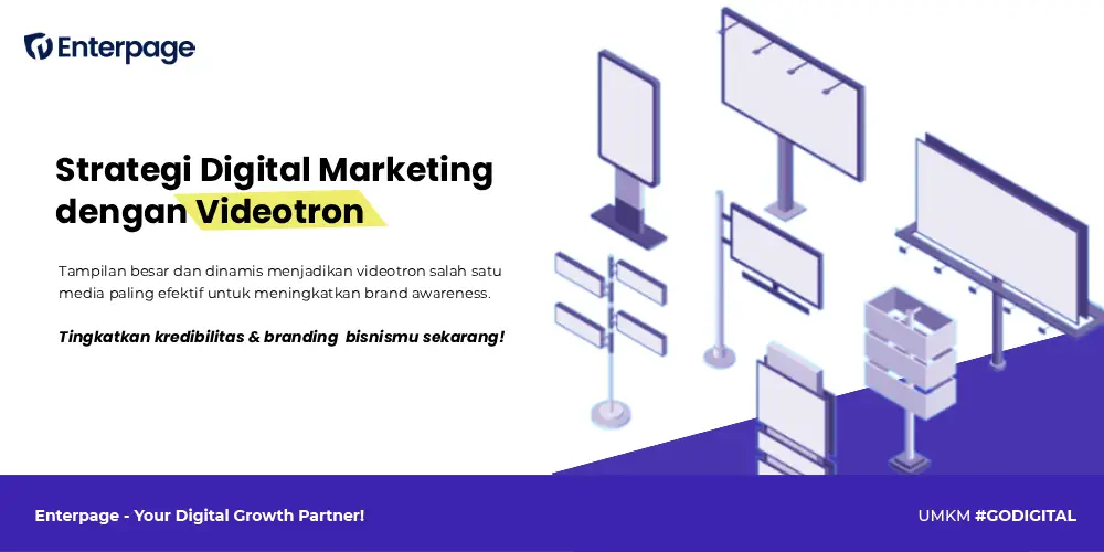 strategi digital marketing dengan videotron