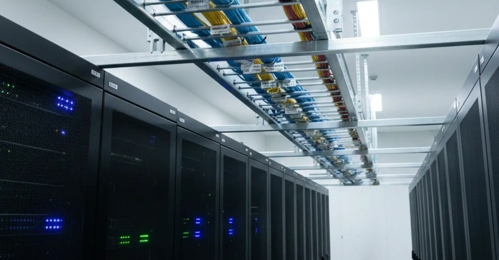 Keamanan Infrastruktur bisnis dengan cable tray ladder untuk ruangan server website